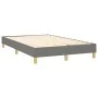 Box spring bed with dark gray fabric mattress 120x200 cm by vidaXL, Beds and slatted bases - Ref: Foro24-3140922, Price: 380,...