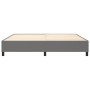 Estructura de cama tela gris oscuro 200x200 cm de vidaXL, Camas y somieres - Ref: Foro24-3120887, Precio: 130,72 €, Descuento: %