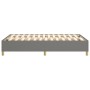 Estructura de cama de tela gris oscuro 120x200 cm de vidaXL, Camas y somieres - Ref: Foro24-3120946, Precio: 95,81 €, Descuen...