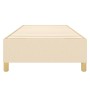 Estructura de cama de tela color crema 80x200 cm de vidaXL, Camas y somieres - Ref: Foro24-3120918, Precio: 91,50 €, Descuent...