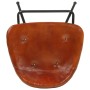 Taburetes de barra de cocina 2 uds cuero auténtico marrón de vidaXL, Taburetes de cocina - Ref: Foro24-320643, Precio: 141,58...