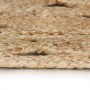 Alfombra hecha a mano de yute trenzado 90 cm de vidaXL, Alfombras - Ref: Foro24-133710, Precio: 36,95 €, Descuento: %