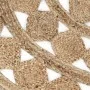 Alfombra hecha a mano de yute trenzado 90 cm de vidaXL, Alfombras - Ref: Foro24-133710, Precio: 36,06 €, Descuento: %