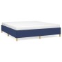 Estructura de cama tela azul 180x200 cm de vidaXL, Camas y somieres - Ref: Foro24-3120983, Precio: 131,90 €, Descuento: %