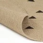 Alfombra de yute tejida a mano estampado de triángulos 150 cm de vidaXL, Alfombras - Ref: Foro24-133691, Precio: 63,09 €, Des...