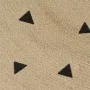 Alfombra de yute tejida a mano estampado de triángulos 150 cm de vidaXL, Alfombras - Ref: Foro24-133691, Precio: 63,09 €, Des...