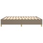 Estructura de cama de tela gris taupe 200x200 cm de vidaXL, Camas y somieres - Ref: Foro24-3120989, Precio: 165,03 €, Descuen...