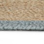 Alfombra hecha a mano de yute con borde verde oliva 150 cm de vidaXL, Alfombras - Ref: Foro24-133682, Precio: 60,68 €, Descue...