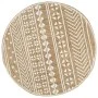 Alfombra de yute tejida a mano con estampado blanco 90 cm de vidaXL, Alfombras - Ref: Foro24-133692, Precio: 34,15 €, Descuen...