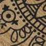 Alfombra de yute tejida a mano con estampado azul oscuro 90 cm de vidaXL, Alfombras - Ref: Foro24-133701, Precio: 25,35 €, De...