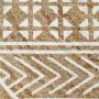 Alfombra de yute tejida a mano con estampado blanco 90 cm de vidaXL, Alfombras - Ref: Foro24-133692, Precio: 34,15 €, Descuen...