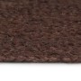 Alfombra de yute tejida a mano redonda marrón 120 cm de vidaXL, Alfombras - Ref: Foro24-133672, Precio: 51,85 €, Descuento: %