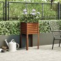 Jardinera de jardín 45x45x88 cm de acero corten en Macetas y jardineras | Comprar online en Foru.es
