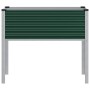 Jardinera de jardín verde 100x45x90 cm acero en Macetas y jardineras | Comprar online en Foru.es