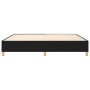 Estructura de cama de tela negra 140x200 cm de vidaXL, Camas y somieres - Ref: Foro24-3120963, Precio: 115,23 €, Descuento: %