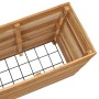 Arriate elevado madera de teca reciclada y acero 150x40x72 cm de vidaXL, Maceteros y jardineras - Ref: Foro24-47429, Precio: ...