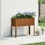 Jardinera de jardín 100x45x90 cm de acero corten en Macetas y jardineras | Comprar online en Foru.es