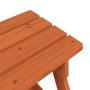 Mesa de picnic para 4 niños agujero para sombrilla madera abeto en Mesas de jardín | Comprar online en Foru.es