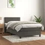 Box spring bed with dark gray velvet mattress 80x200 cm by vidaXL, Beds and slatted bases - Ref: Foro24-3141210, Price: 270,7...