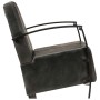 Sofá de 2 plazas cuero auténtico gris envejecido de vidaXL, Sillones - Ref: Foro24-321866, Precio: 371,49 €, Descuento: %