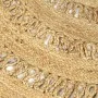 Alfombra hecha a mano de yute trenzado 150 cm de vidaXL, Alfombras - Ref: Foro24-133709, Precio: 52,71 €, Descuento: %