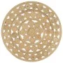 Alfombra hecha a mano de yute trenzado 120 cm de vidaXL, Alfombras - Ref: Foro24-133711, Precio: 48,09 €, Descuento: %
