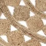 Alfombra hecha a mano de yute trenzado 120 cm de vidaXL, Alfombras - Ref: Foro24-133711, Precio: 48,09 €, Descuento: %