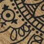 Alfombra de yute tejida a mano estampado azul oscuro 150 cm de vidaXL, Alfombras - Ref: Foro24-133703, Precio: 55,93 €, Descu...