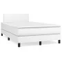 Boxspringbett mit weißer Kunstledermatratze 120x200 cm von vidaXL, Betten und Lattenroste - Ref: Foro24-3140994, Preis: 363,6...