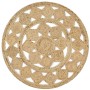 Alfombra hecha a mano de yute trenzado 150 cm de vidaXL, Alfombras - Ref: Foro24-133712, Precio: 60,08 €, Descuento: %