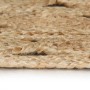Alfombra hecha a mano de yute trenzado 150 cm de vidaXL, Alfombras - Ref: Foro24-133712, Precio: 60,08 €, Descuento: %