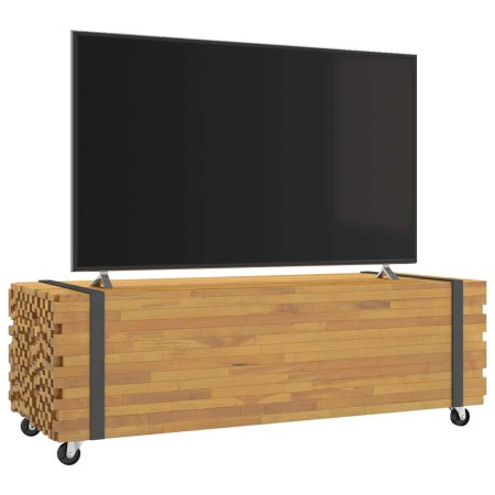 Mesa de centro madera maciza de teca 110x45x35 cm en Mesas de centro | Comprar online en Foru.es