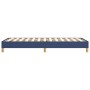 Estructura de cama de tela azul 90x200 cm de vidaXL, Camas y somieres - Ref: Foro24-3120588, Precio: 71,40 €, Descuento: %