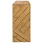 Mesa consola madera maciza de teca 110x35x75 cm en Mesas auxiliares | Comprar online en Foru.es