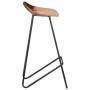 Taburetes de cocina 4 unidades cuero auténtico marrón de vidaXL, Taburetes de cocina - Ref: Foro24-320646, Precio: 171,86 €, ...