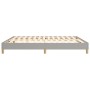 Estructura de cama gris claro tela 180x200 cm de vidaXL, Camas y somieres - Ref: Foro24-3120630, Precio: 124,80 €, Descuento: %