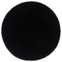 Mantel individual 6 unidades liso redondo algodón negro 38 cm de vidaXL, Manteles individuales - Ref: Foro24-133845, Precio: ...