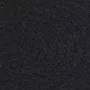 Mantel individual 6 unidades liso redondo algodón negro 38 cm de vidaXL, Manteles individuales - Ref: Foro24-133845, Precio: ...