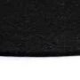 Mantel individual 6 unidades liso redondo algodón negro 38 cm de vidaXL, Manteles individuales - Ref: Foro24-133845, Precio: ...