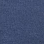 Estructura de cama de tela azul 140x190 cm de vidaXL, Camas y somieres - Ref: Foro24-3120860, Precio: 112,00 €, Descuento: %