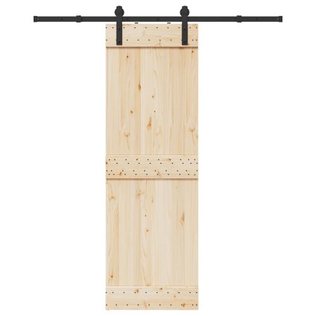 Kit de herrajes para puertas correderas acero negro 183 cm en Materiales de construcción | Comprar online en Foru.es