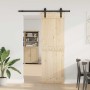 Kit de herrajes para puertas correderas acero negro 183 cm en Materiales de construcción | Comprar online en Foru.es