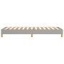 Estructura de cama de tela gris claro 90x200 cm de vidaXL, Camas y somieres - Ref: Foro24-3120582, Precio: 80,16 €, Descuento: %