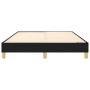 Estructura de cama de tela negro 140x190 cm de vidaXL, Camas y somieres - Ref: Foro24-3120608, Precio: 130,24 €, Descuento: %