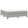 Light gray fabric bed frame 160x200 cm by vidaXL, Beds and slatted bases - Ref: Foro24-3120870, Price: 125,86 €, Discount: %