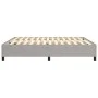 Light gray fabric bed frame 160x200 cm by vidaXL, Beds and slatted bases - Ref: Foro24-3120870, Price: 125,86 €, Discount: %