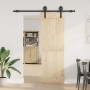 Kit de herrajes para puertas correderas acero negro 183 cm en Materiales de construcción | Comprar online en Foru.es