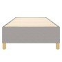 Estructura de cama de tela gris claro 90x200 cm de vidaXL, Camas y somieres - Ref: Foro24-3120929, Precio: 93,61 €, Descuento: %