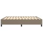 Estructura de cama box spring tela gris taupe 200x200 cm de vidaXL, Camas y somieres - Ref: Foro24-3120890, Precio: 138,92 €,...