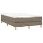 Estructura de cama de tela gris taupe 120x200 cm de vidaXL, Camas y somieres - Ref: Foro24-3120602, Precio: 111,66 €, Descuen...